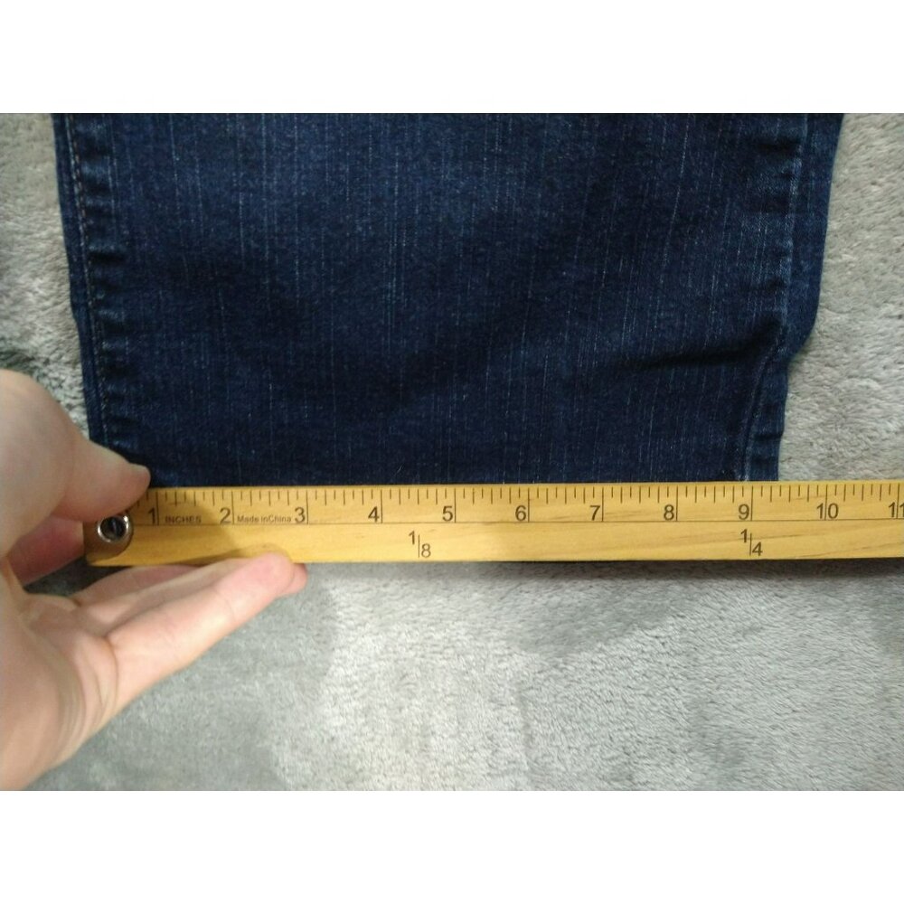 Levis 512 Jeans Womens 12 Blue Denim Perfectly Slimming Boot Cut Stretch Western - Picture 6 of 9